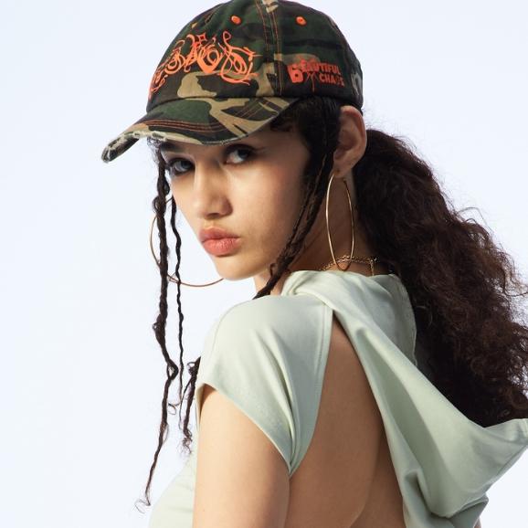 LUSIVE Logo五分割帽  Lusive 5-Panel Cap