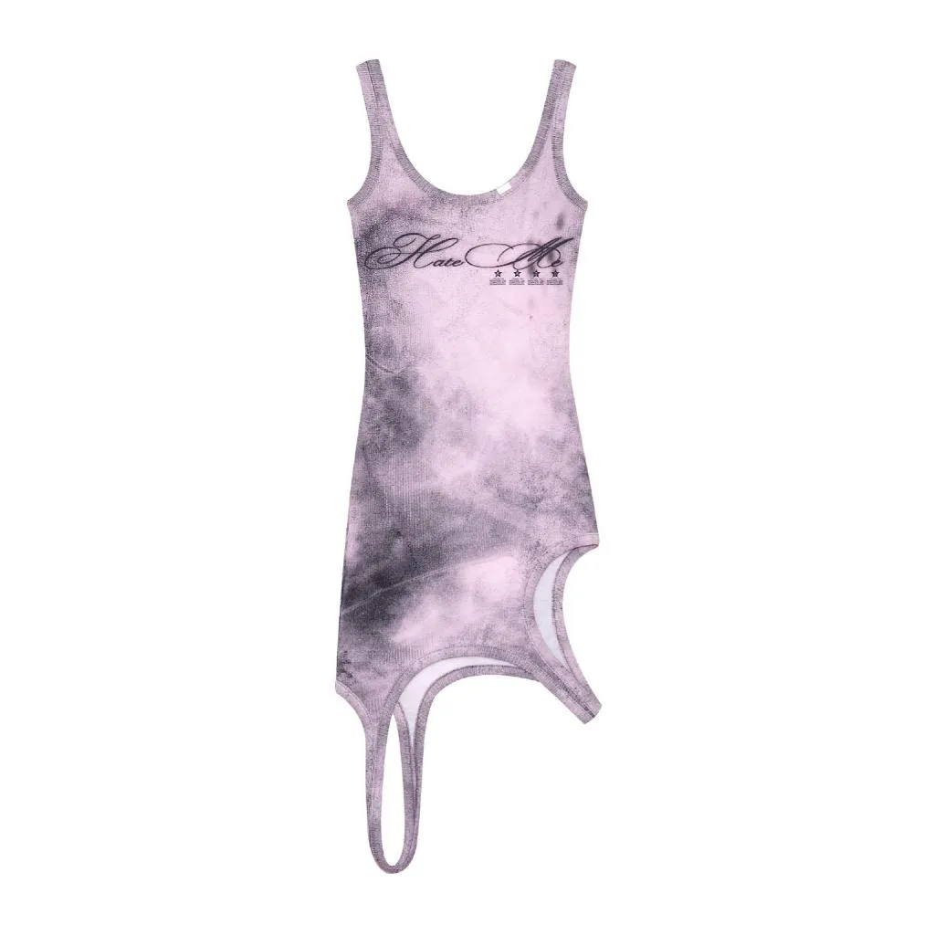 bonnae Asymmetric dress (Dusty pink)
