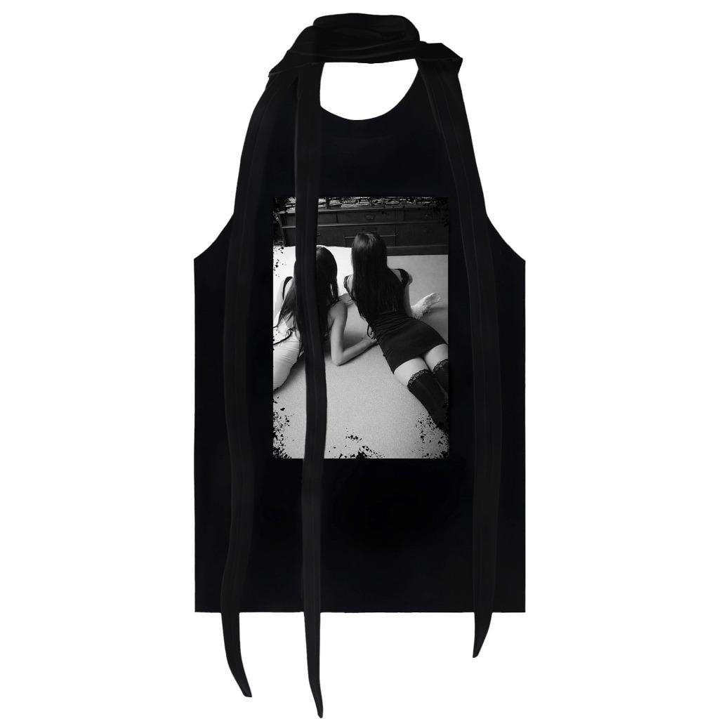 bonnae Muffler dress (Black)