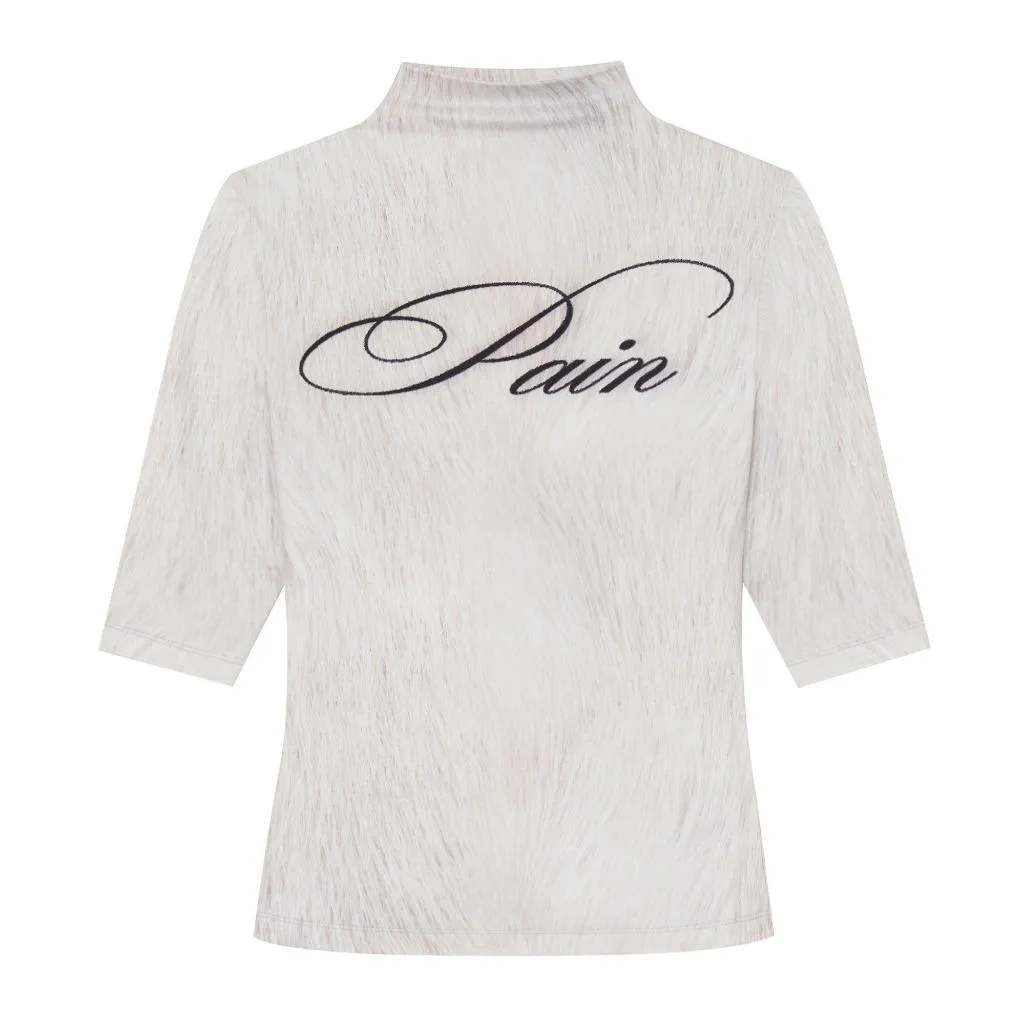 bonnae Pain mock neck top (Ivory)