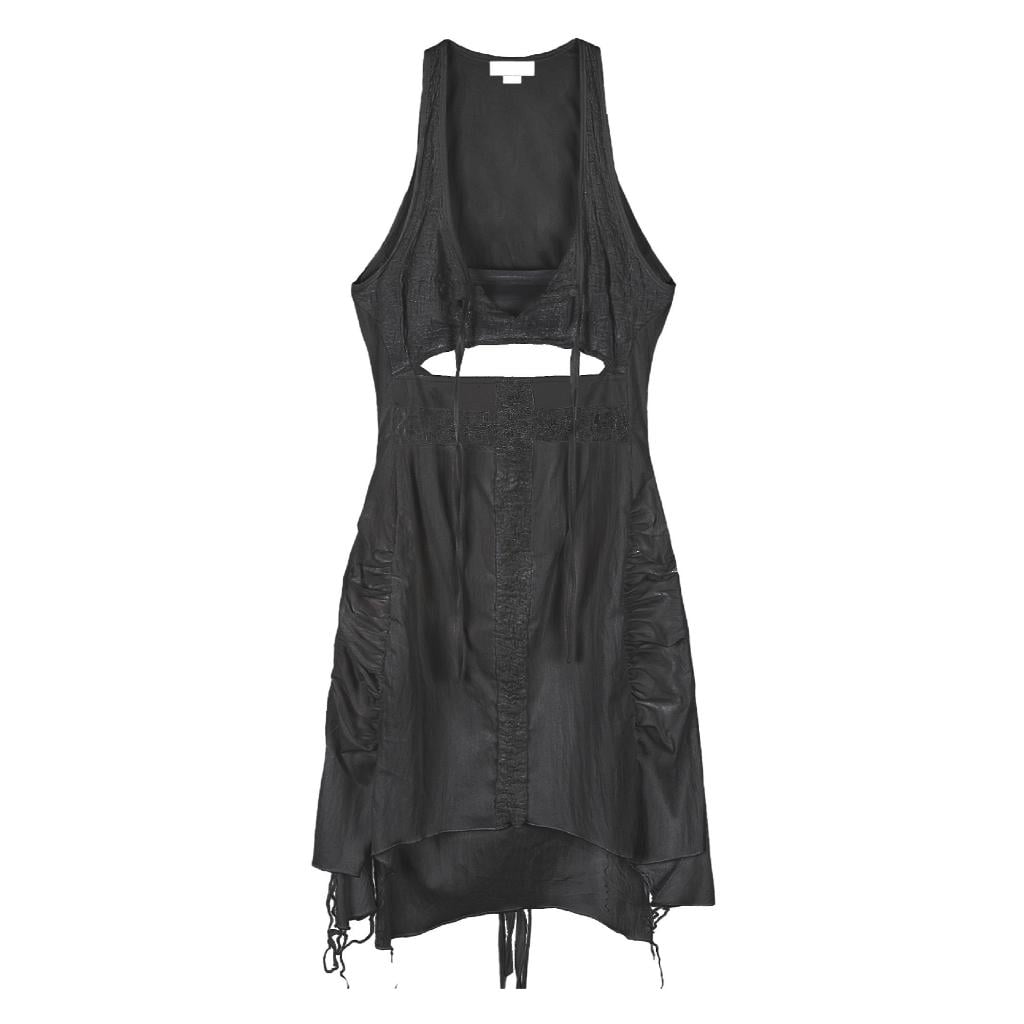 bonnae Cross cut out dress (Black)