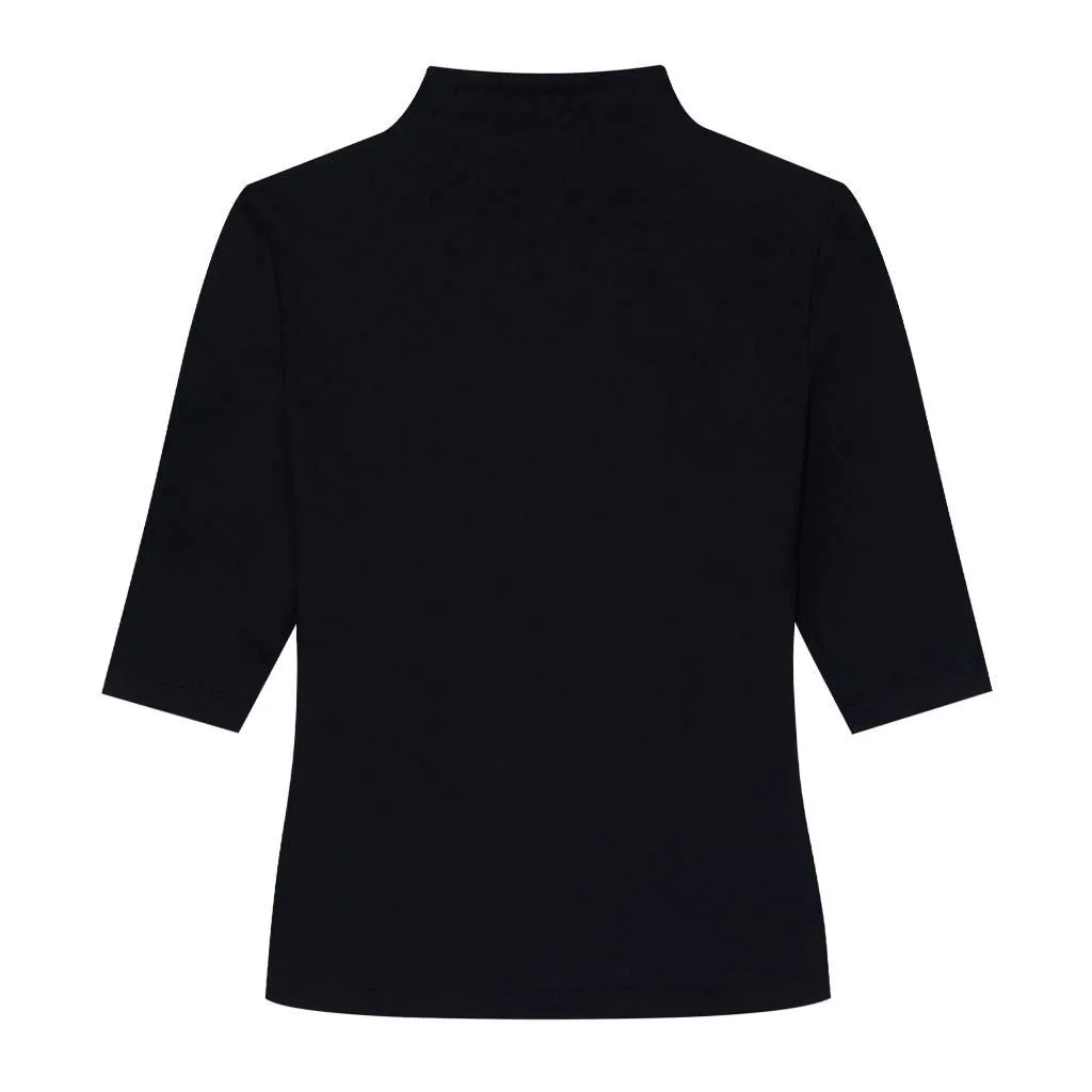 bonnae Anime mock neck top (Black)