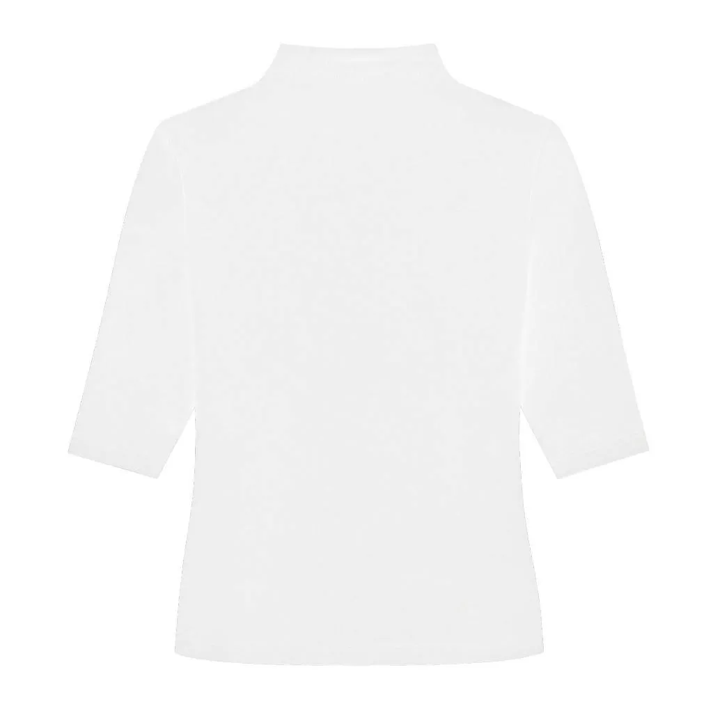 bonnae Anime mock neck top (White)