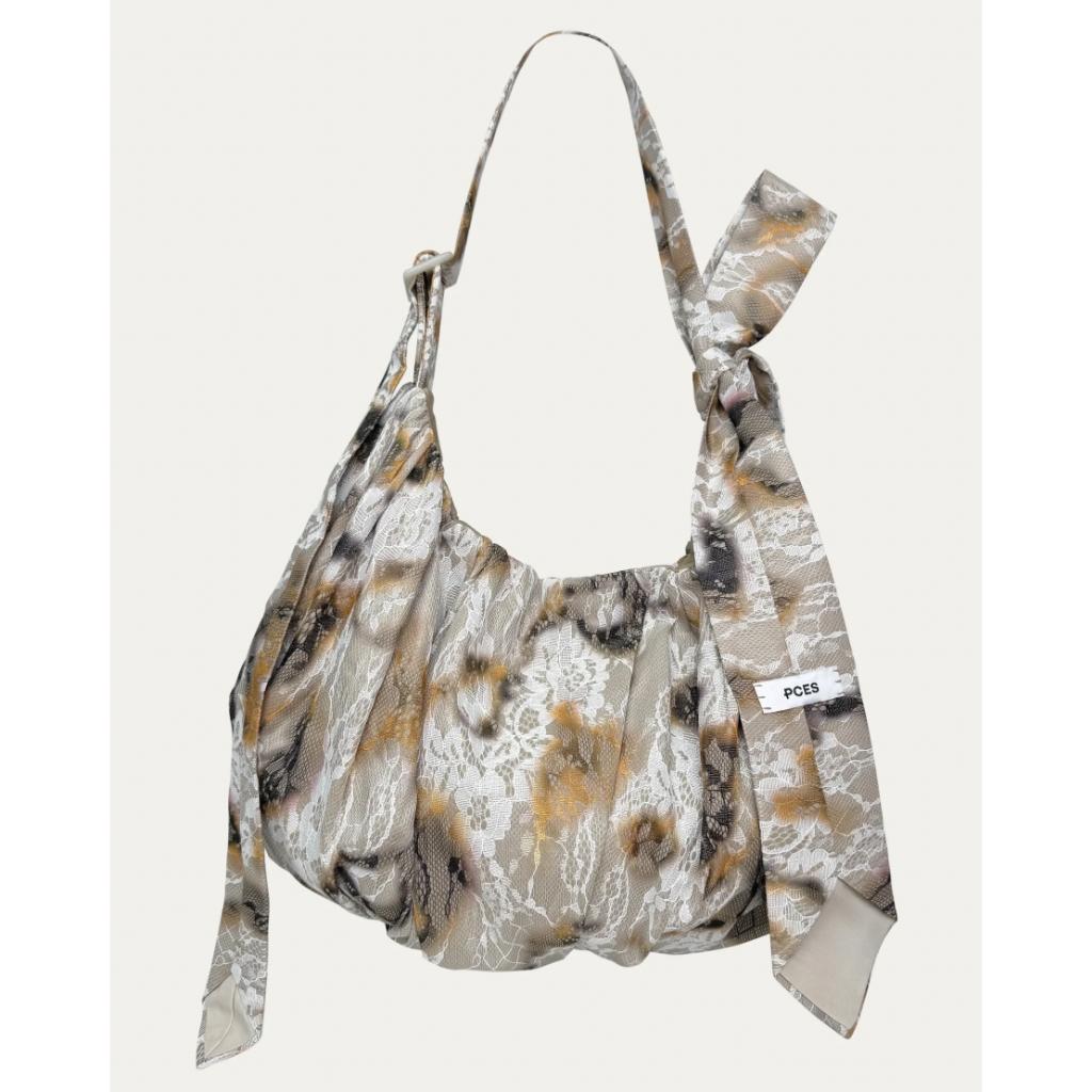 PCES Necktie Lace Bag White