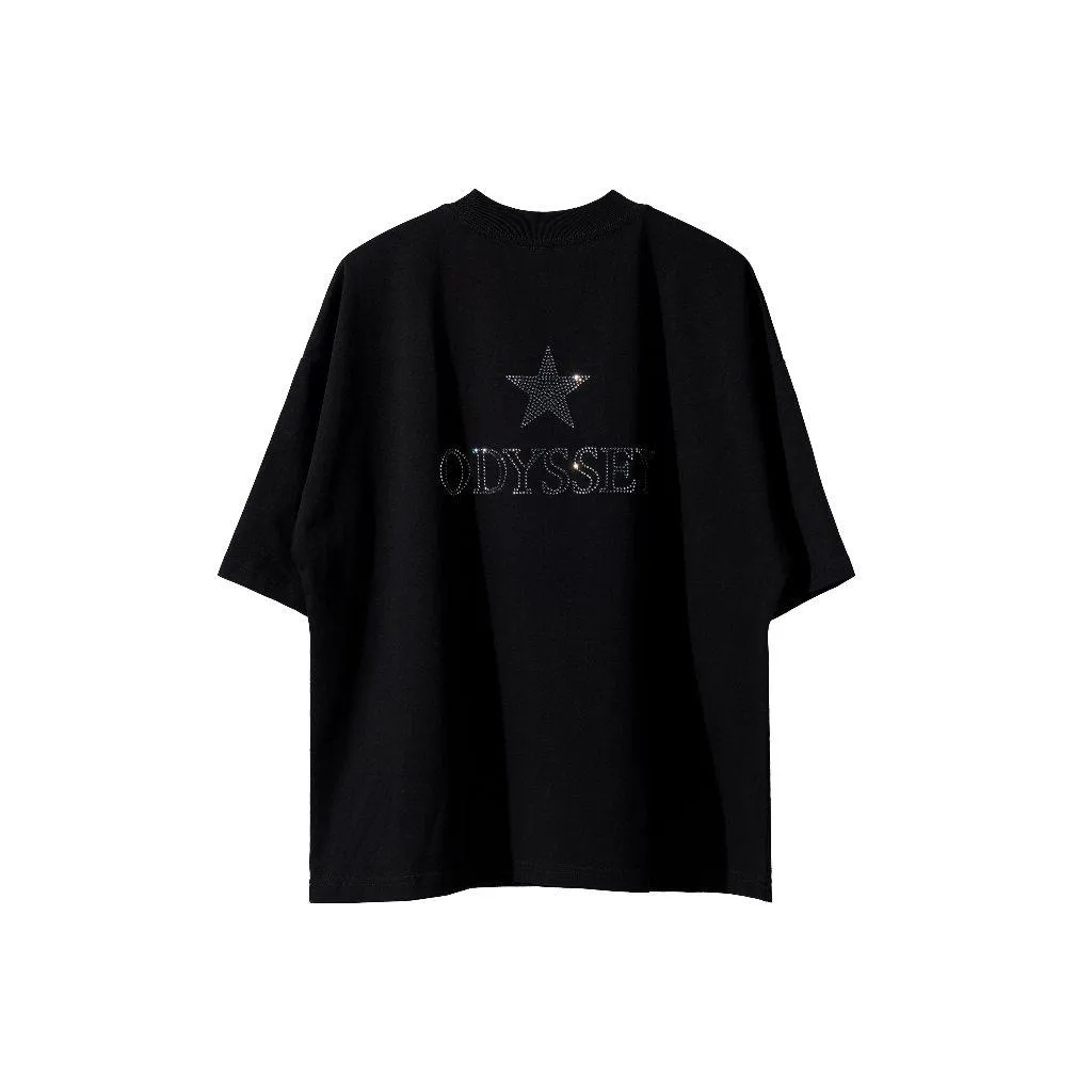 EQUALNEAR Odyssey Tee (Boxy Fit) - Black