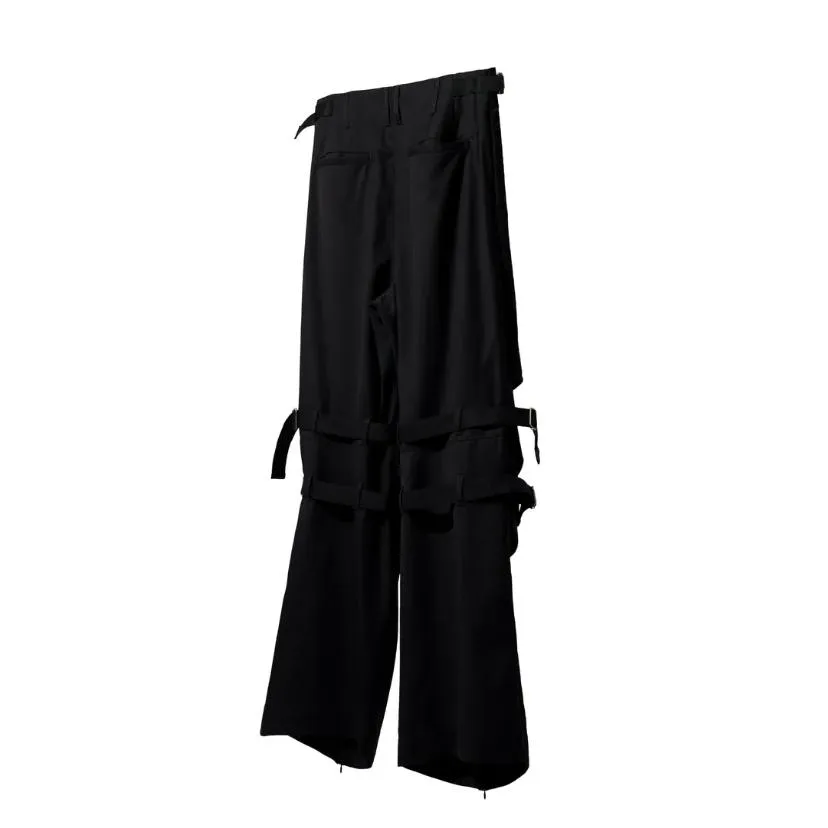 EQUALNEAR Armor Flared Pants