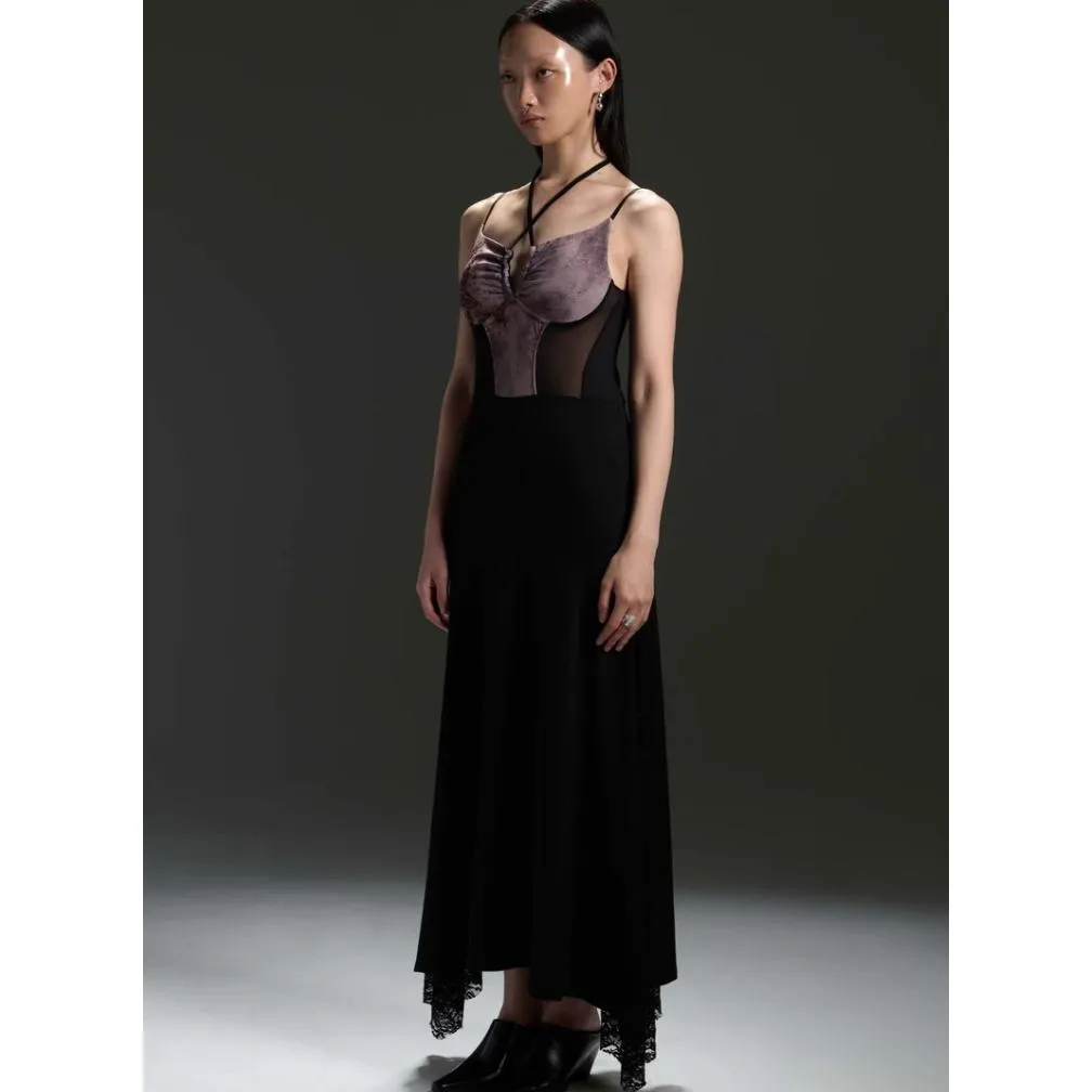 LUMI NOUS LAND-LL stretch long dress