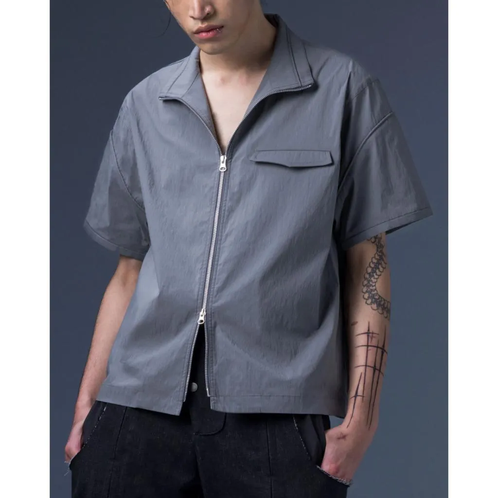 JIMMY GUTSON Modular – Elytra Dual-Zip Short Top