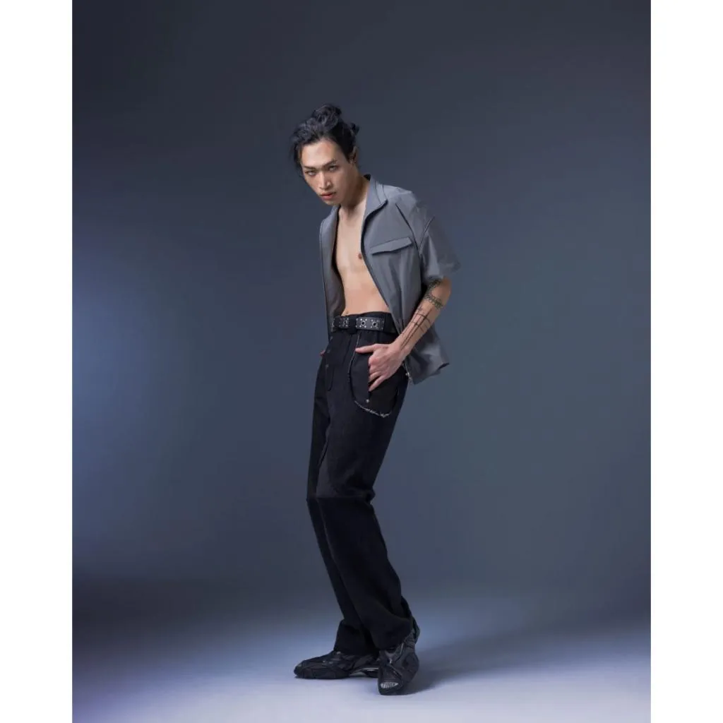 JIMMY GUTSON Modular – Elytra Dual-Zip Short Top