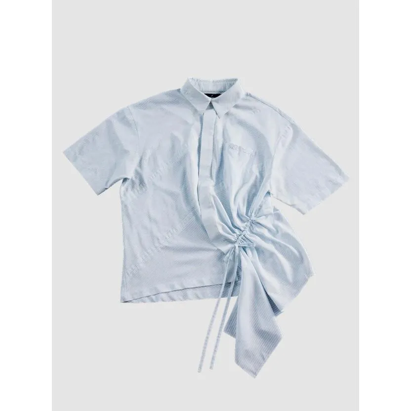 ENCLAVE BIAS-CUT “CRUISE” SHORT-SLEEVES SHIRT