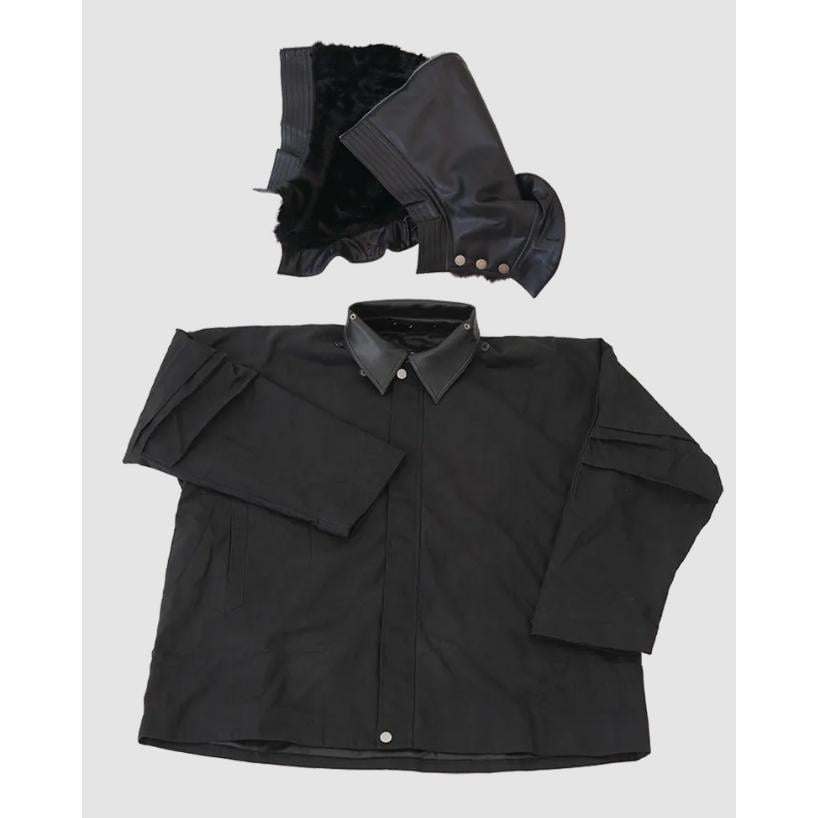 ENCLAVE LOOSE FIT A-LINE “TSFM” COAT