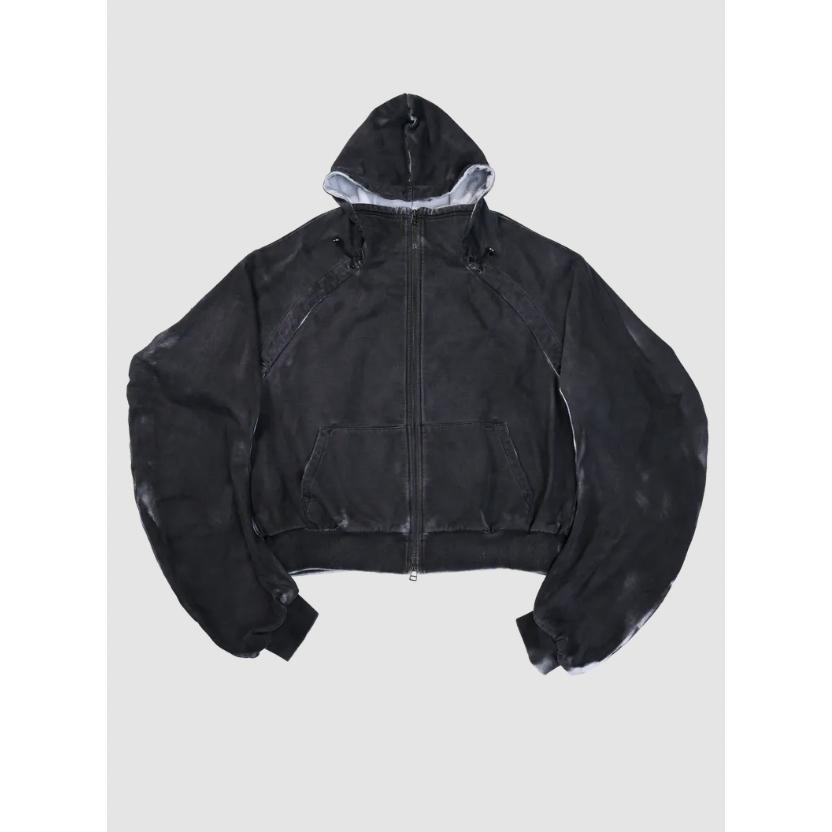 ENCLAVE OVERSIZE “WIERD” ZIPPER HOODIE