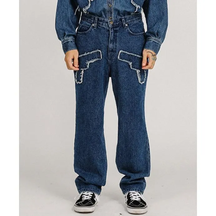 AJO / AJOBYAJO Gun Washed Jeans