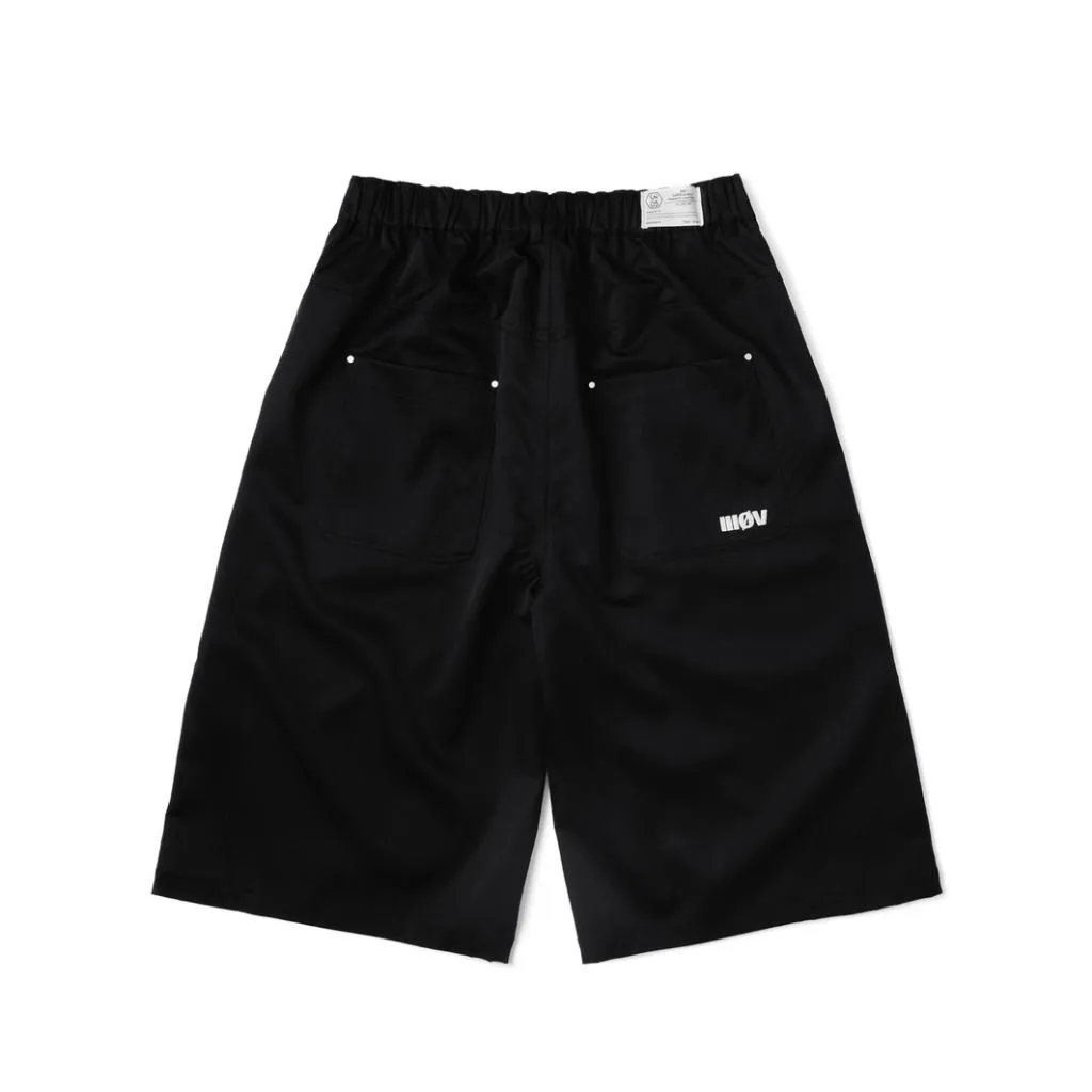 WALL OF SOUND 2:57/“FILM” DBL-KNEE BAGGY SHORTS