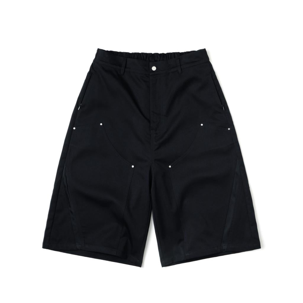 WALL OF SOUND 2:57/“FILM” DBL-KNEE BAGGY SHORTS