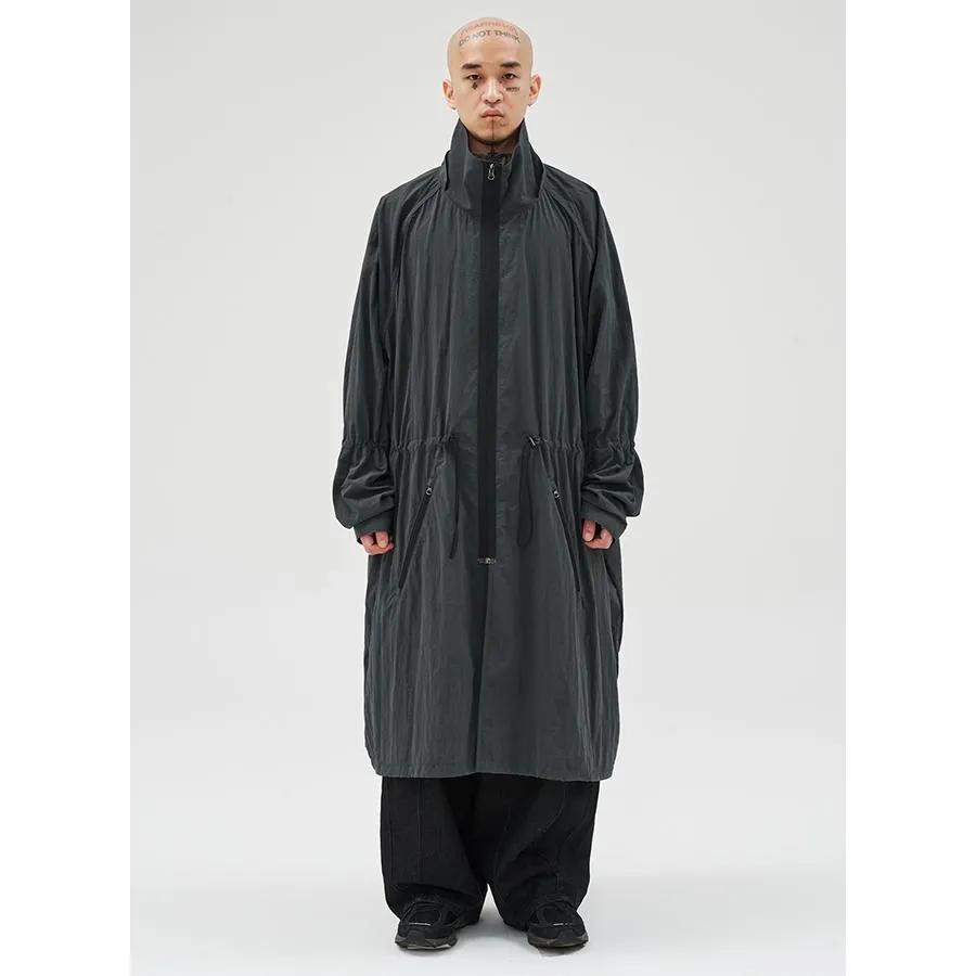 AJO AJOBYAJO Nylon Oversized Windbreaker 24SS