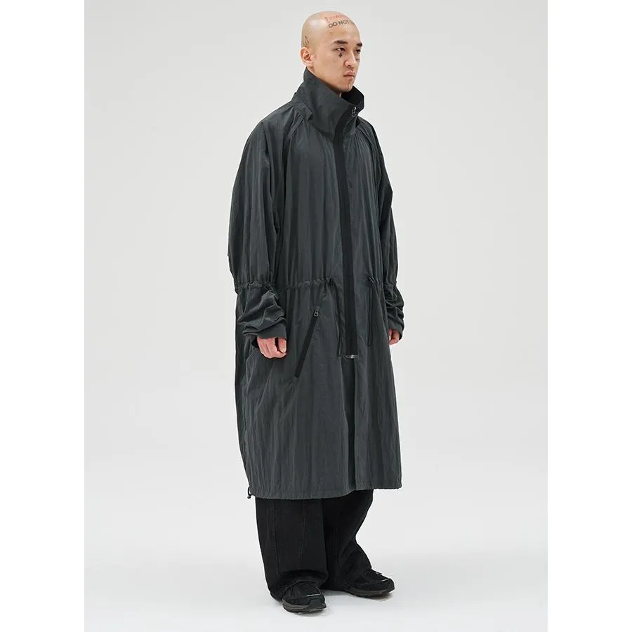 AJO AJOBYAJO Nylon Oversized Windbreaker 24SS
