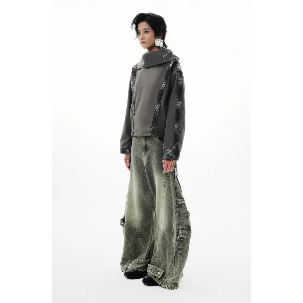 THE PRSN P Washed Denim Transformable Jeans