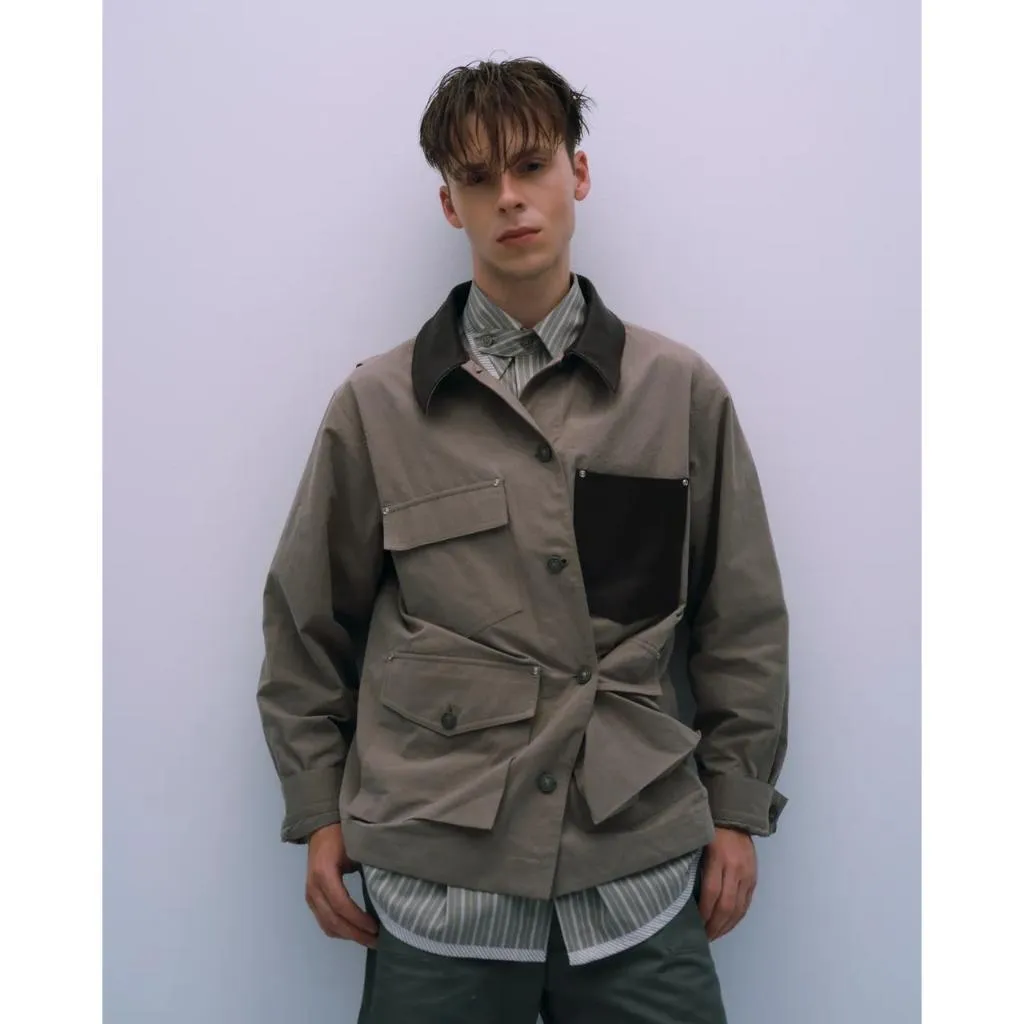 ASTER Leather Pocket OG Chore Coat