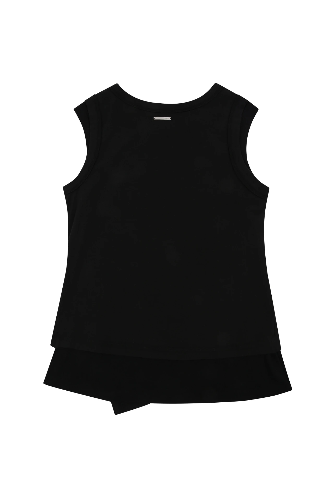 YEOMIM stud layered sleeveless