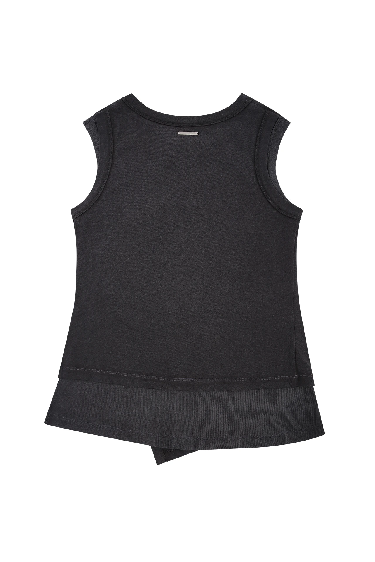 YEOMIM stud layered sleeveless