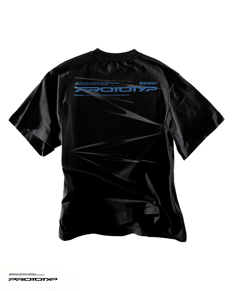 PROTOTYP - PTP-26S-GT-002 SONIC Resonance Shirt (Black)