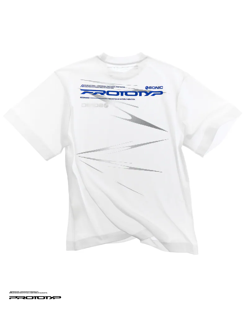 PROTOTYP - PTP-26S-GT-002 SONIC Resonance Shirt (White)