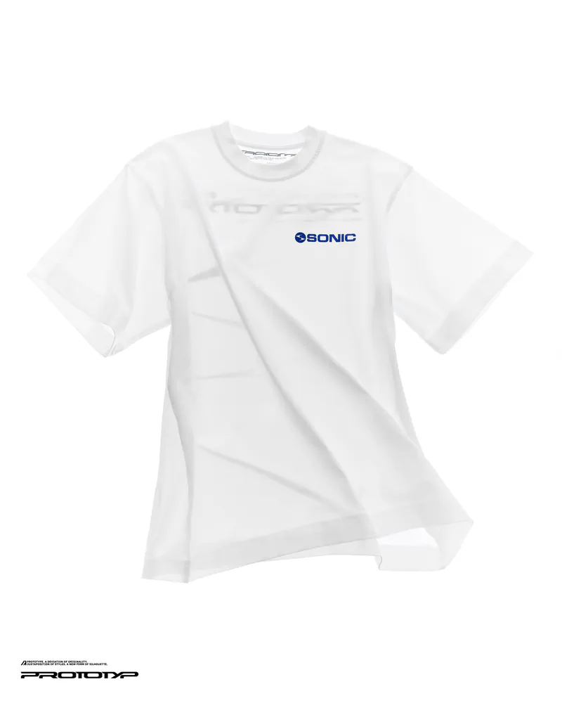 PROTOTYP - PTP-26S-GT-002 SONIC Resonance Shirt (White)