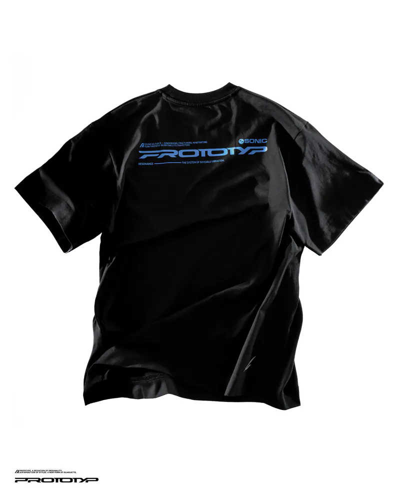 PROTOTYP - PTP-26S-GT-003 SONIC Logo Shirt (Black)