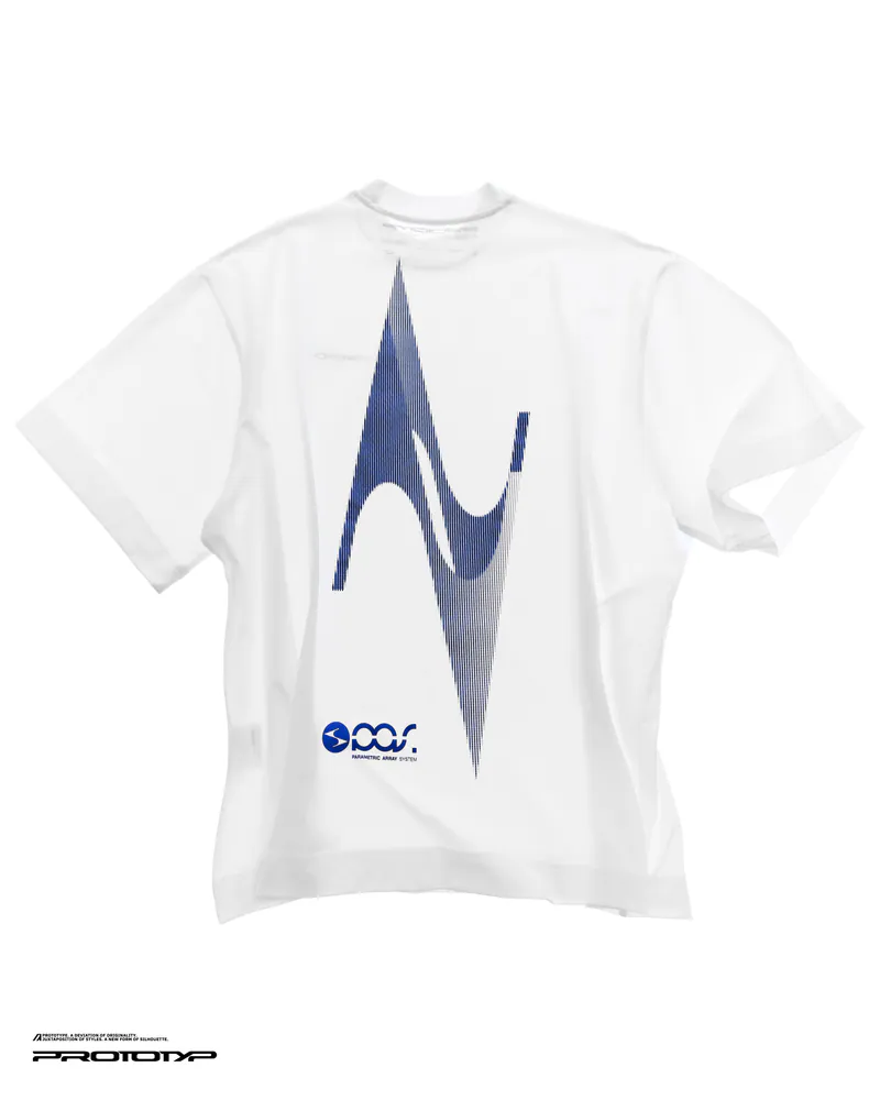 PROTOTYP - PTP-26S-GT-004 SONIC Parametric Array Shirt (White)