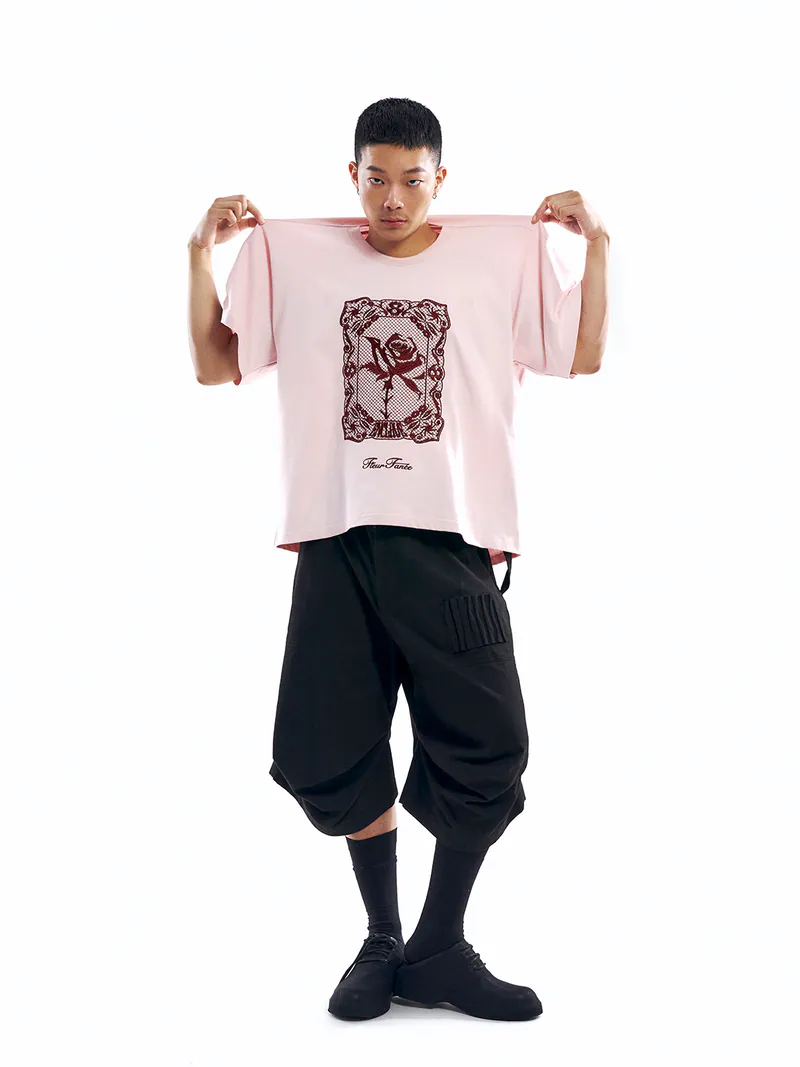 ENCLAVE 3D CUTTING “CALLA” SHORTS