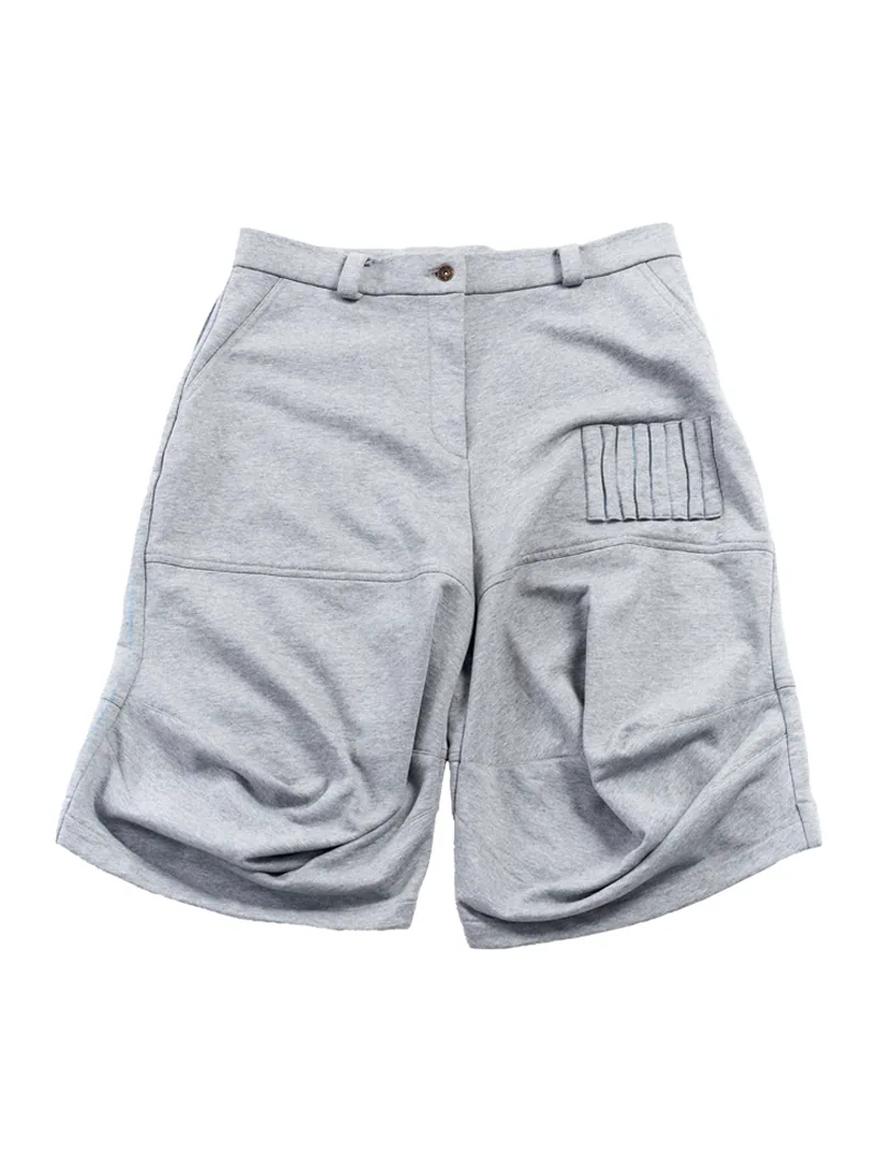 ENLACVE 3D CUTTING “CALLA” SWEAT SHORTS