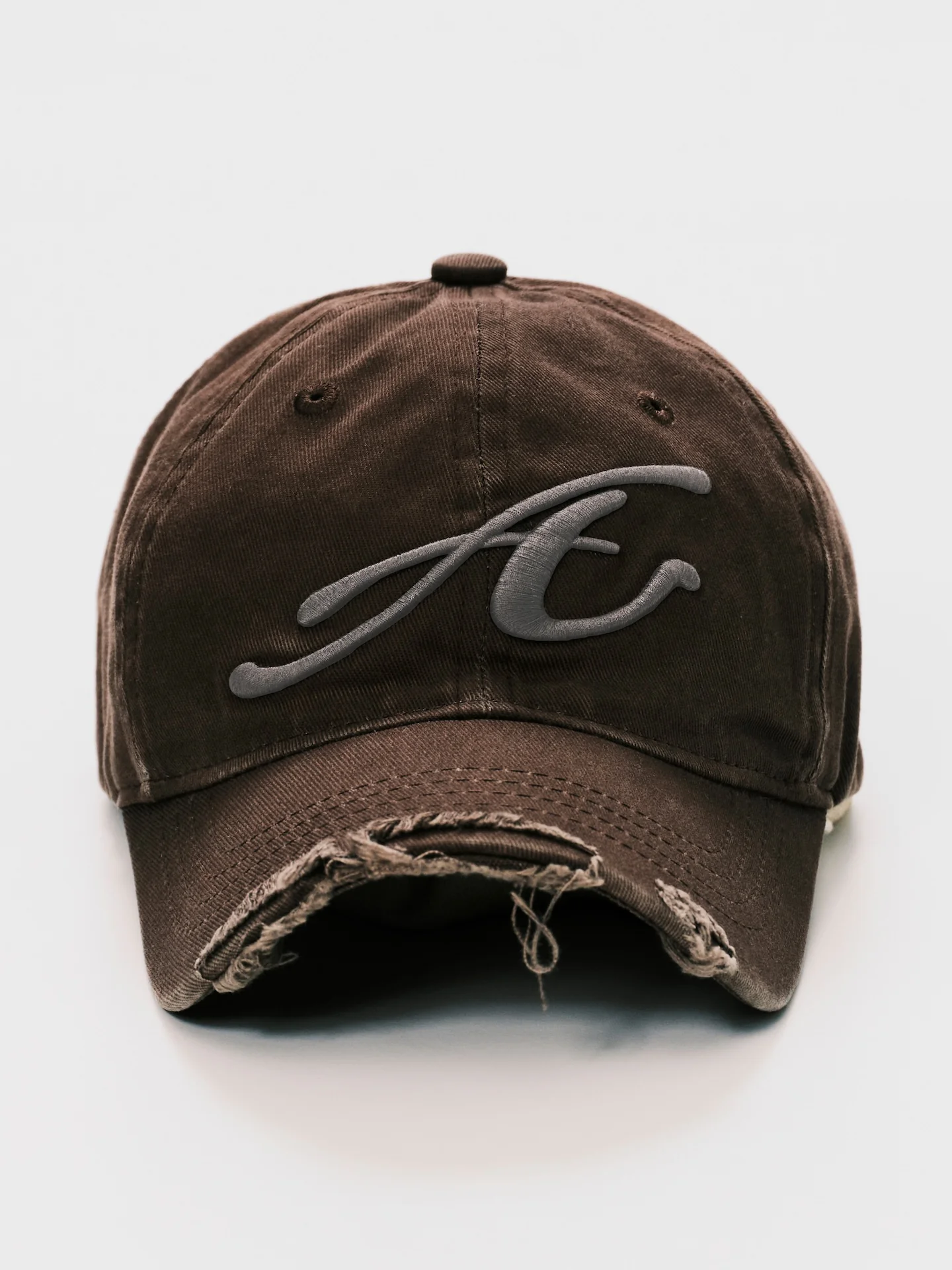 ANOWHEREMAN RAW EDGE BASEBALL CAP