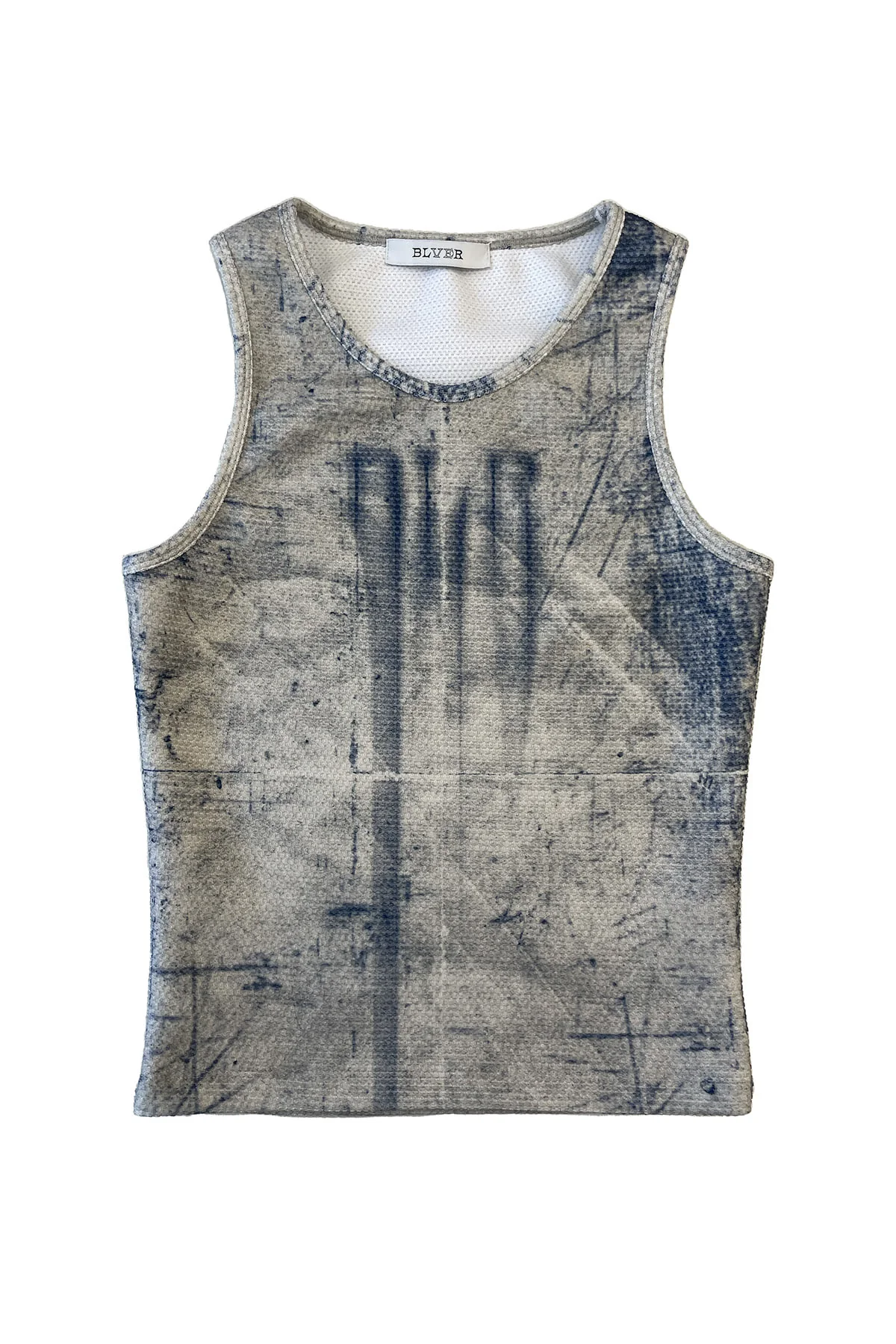 BLR BLUER PRINTED BEIGE SLEEVELESS