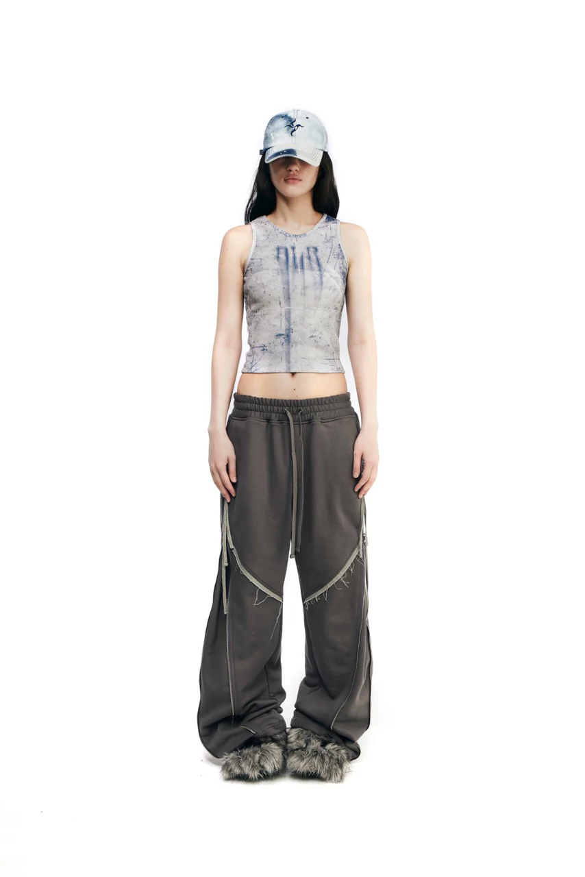 BLR BLUER PRINTED BEIGE SLEEVELESS