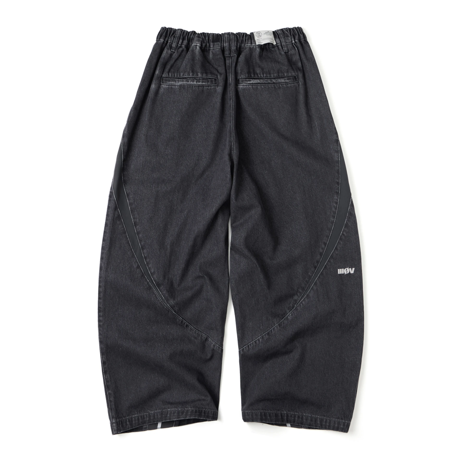 WALL OF SOUND 7:03/“TWIST” WIDE LEG TRACK PANTS (DENIM VER.)
