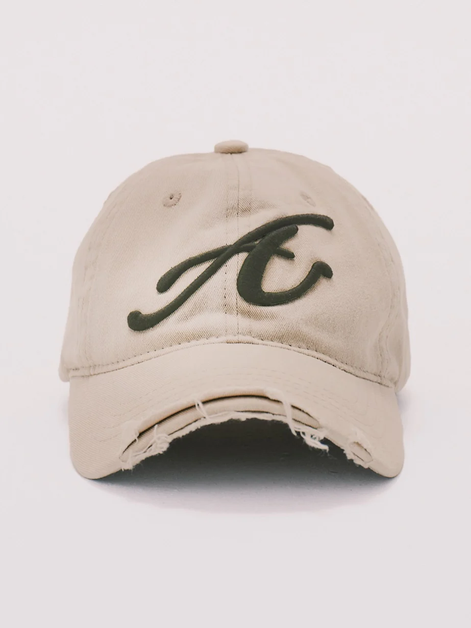 ANOWHEREMAN RAW EDGE BASEBALL CAP
