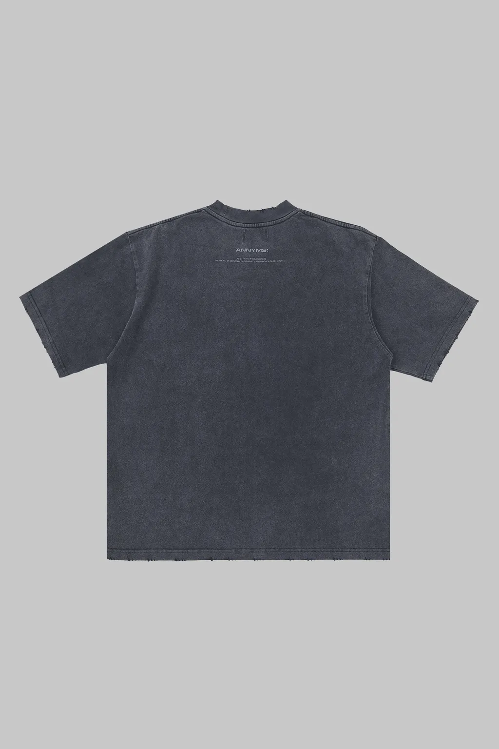 ANONYMOUS TALKING S26-SS08 Metallic Logo Tee