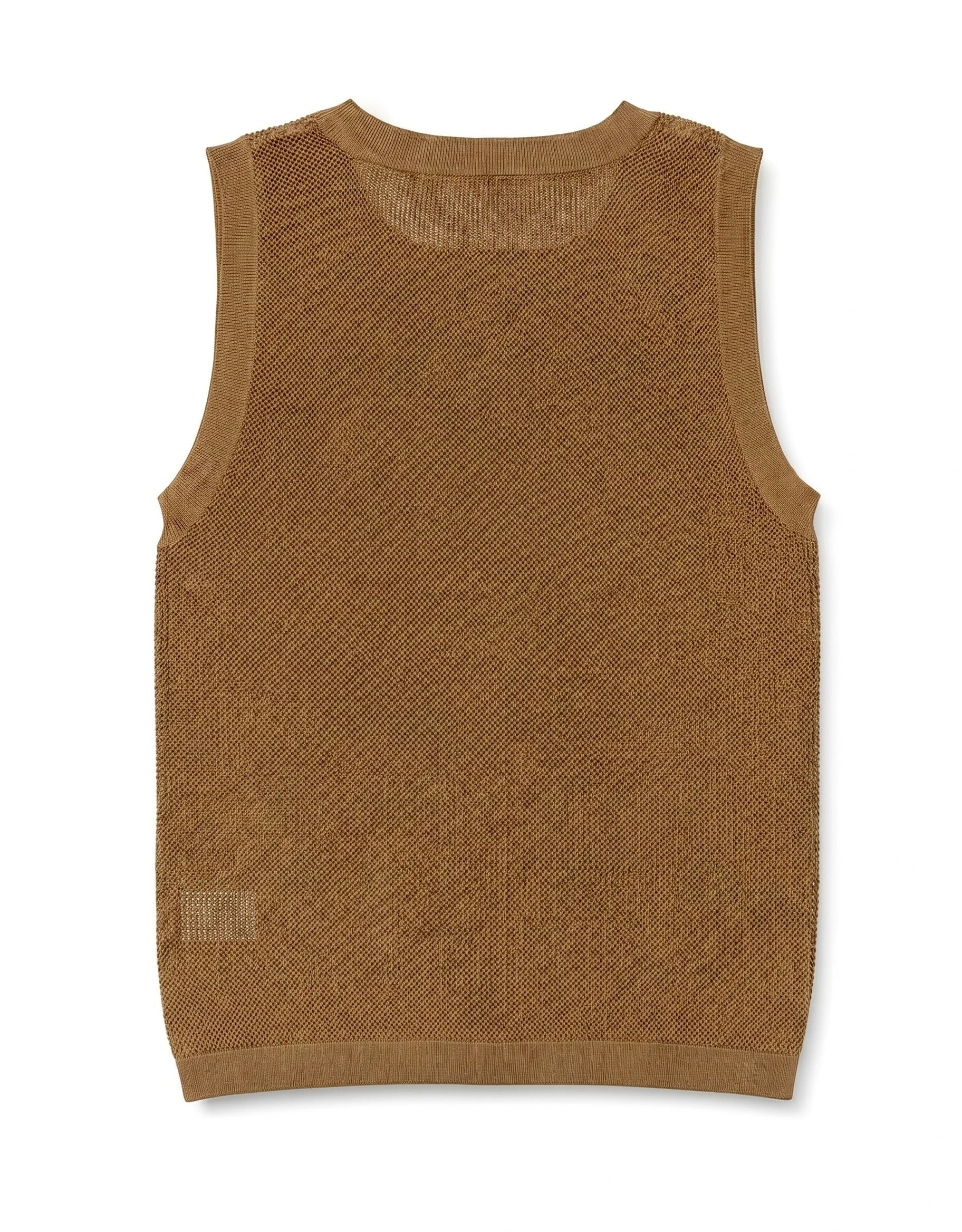 SHALOU Khaki Jellyfish Knit Vest