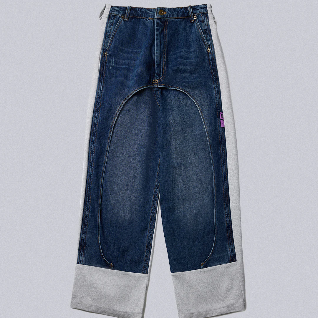 NEISH Mirror Denim Trousers: Remake