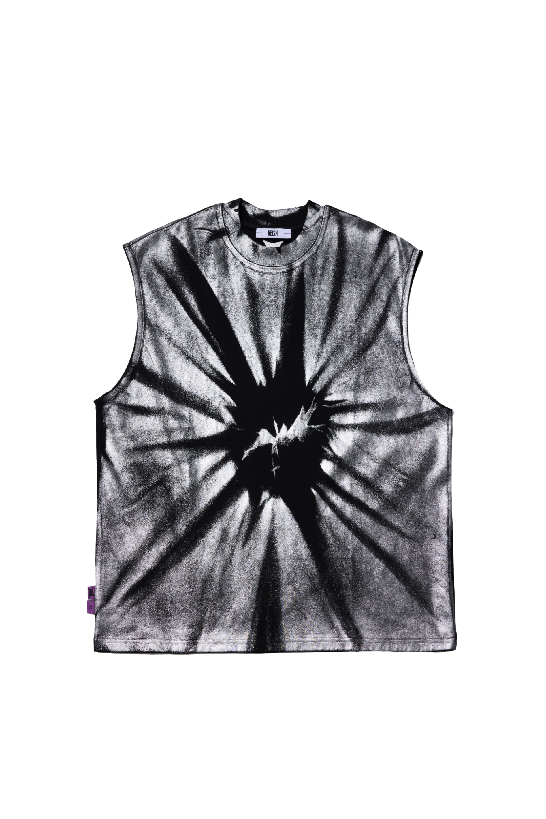 NEISH Fracture Silver-Twist Tank Top