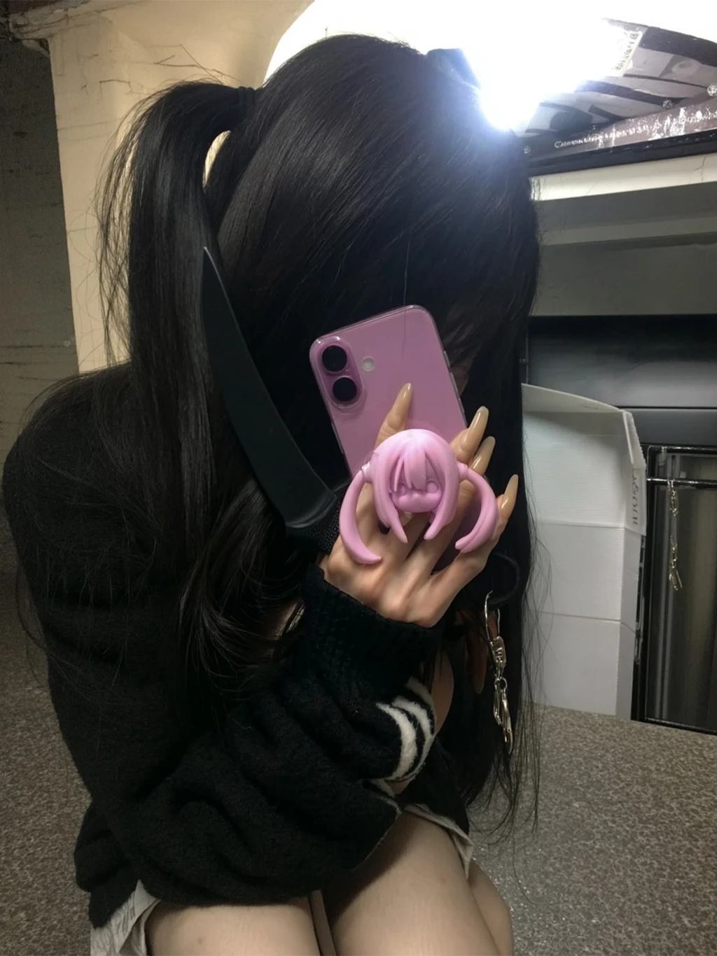 bonnae Twintail phone grip