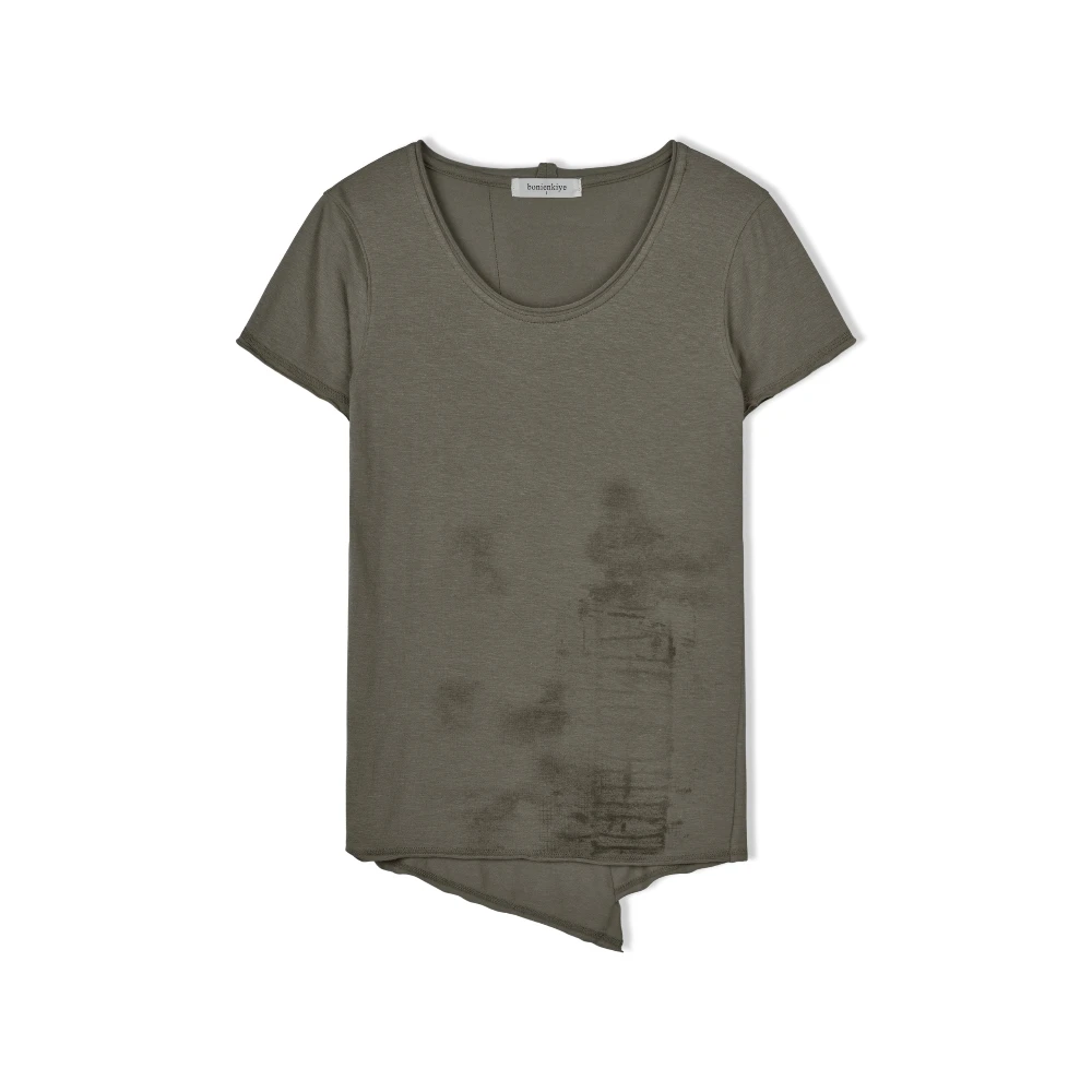 bonienkiye  Faded Seam Tee