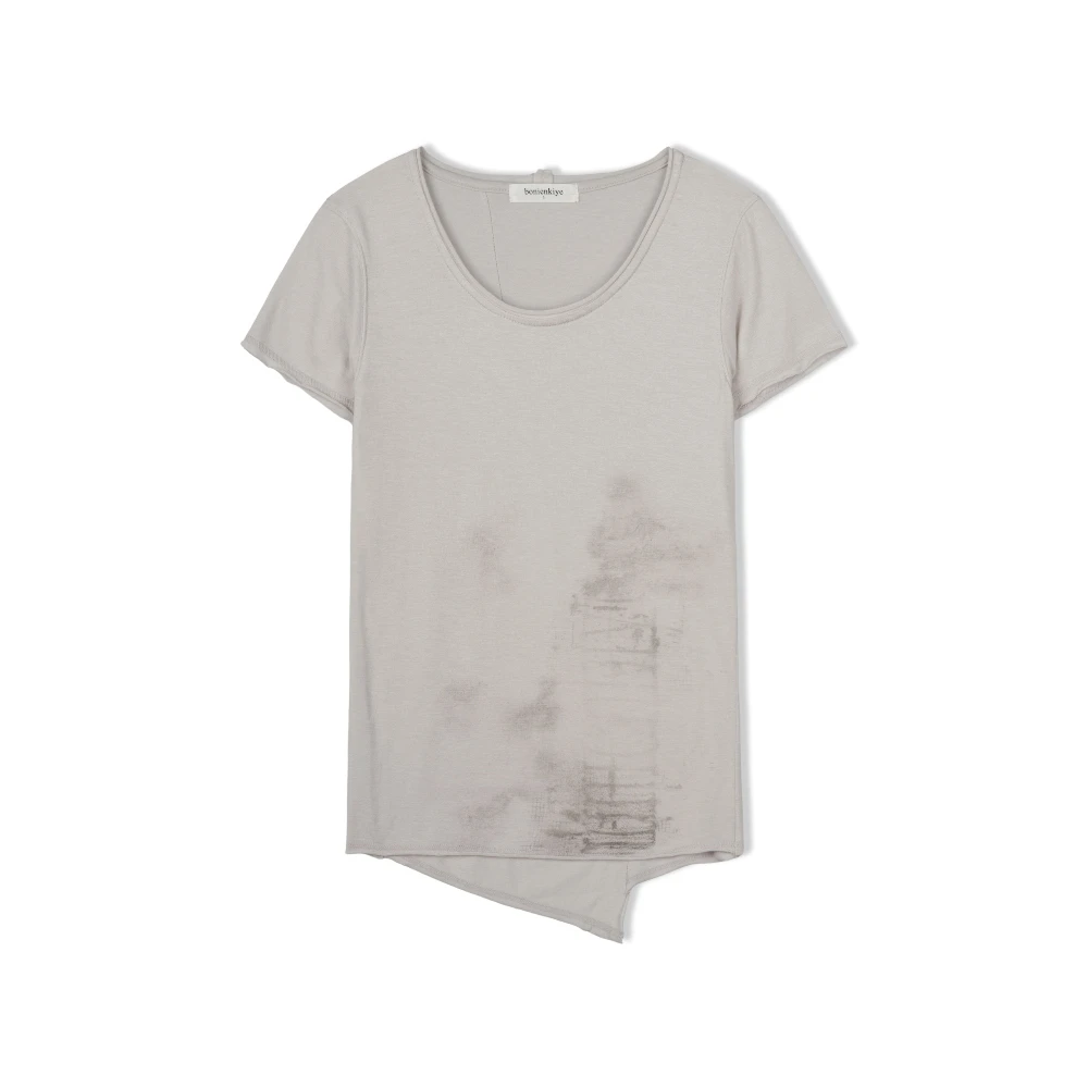 bonienkiye  Faded Seam Tee
