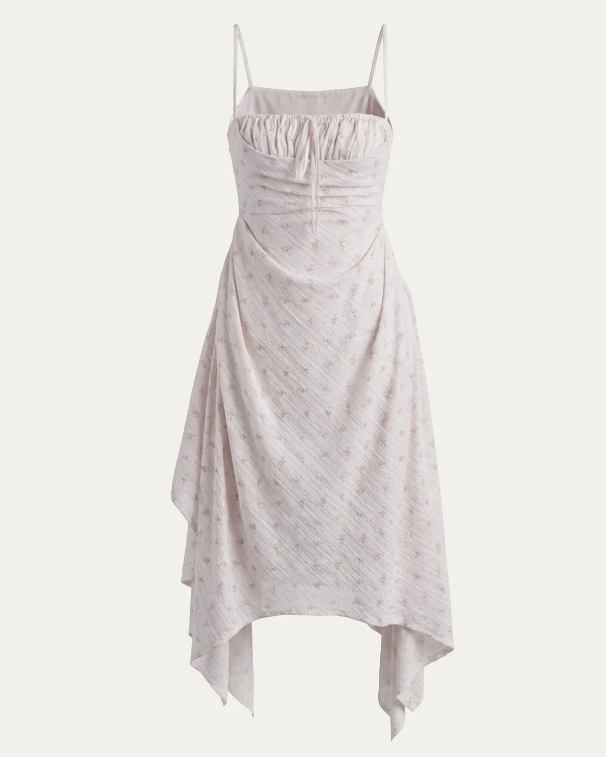 PCES 05 Cowl Neck Handkerchief Dress