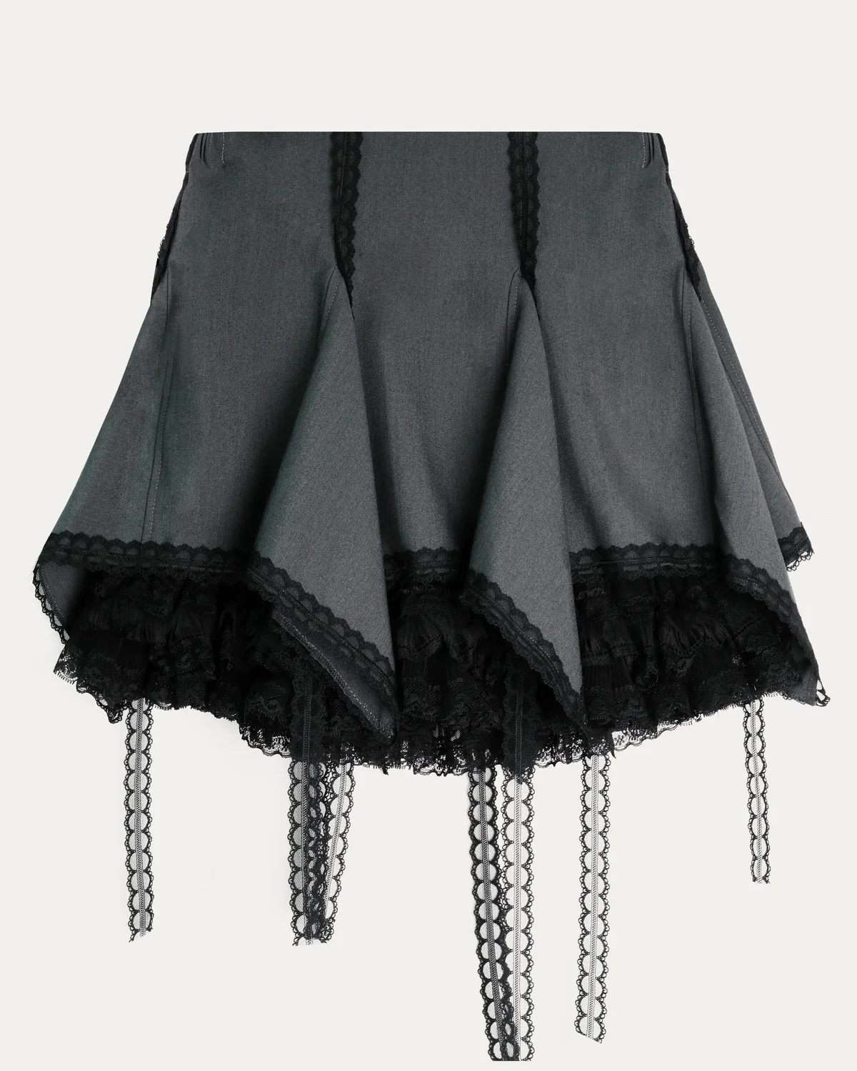 PCES 05 Zero Waste Godet Mini Skirt