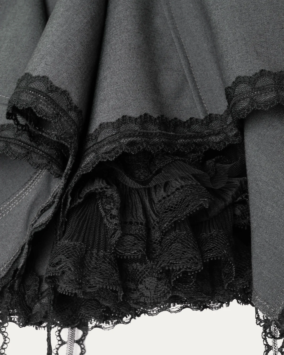 PCES 05 Zero Waste Godet Mini Skirt