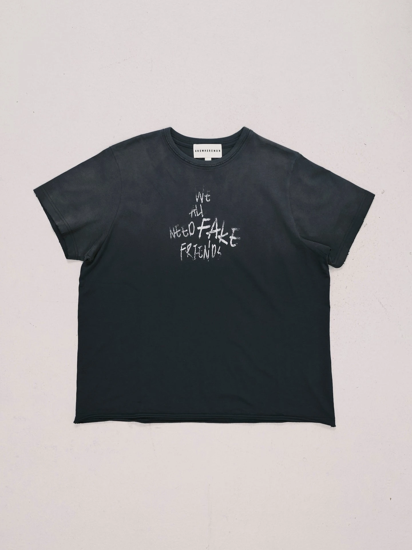 ANOWHEREMAN WANFF PRINT OVERSIZE TEE