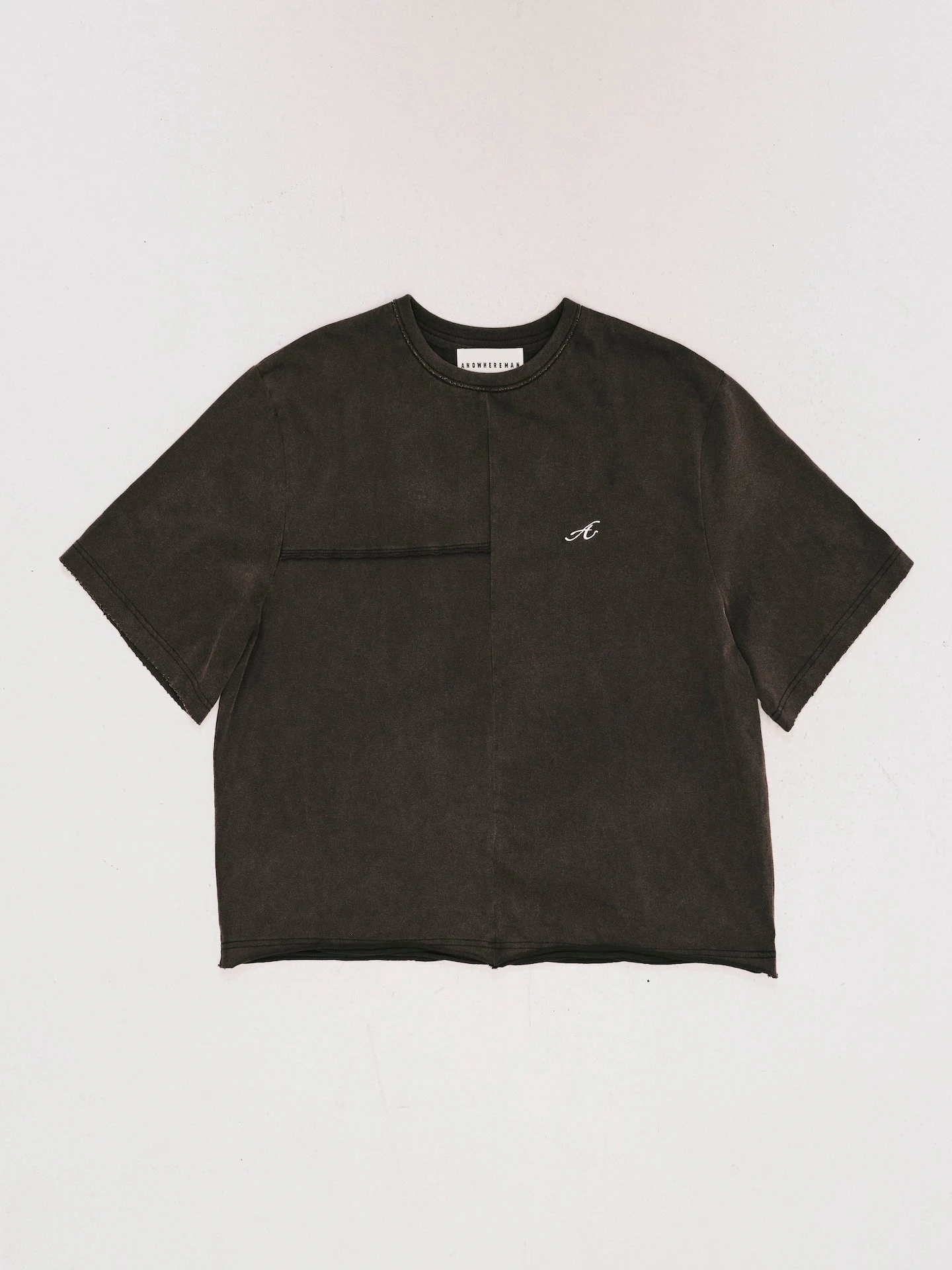 ANOWHEREMAN RECONSTRUCT CROPPED TEE