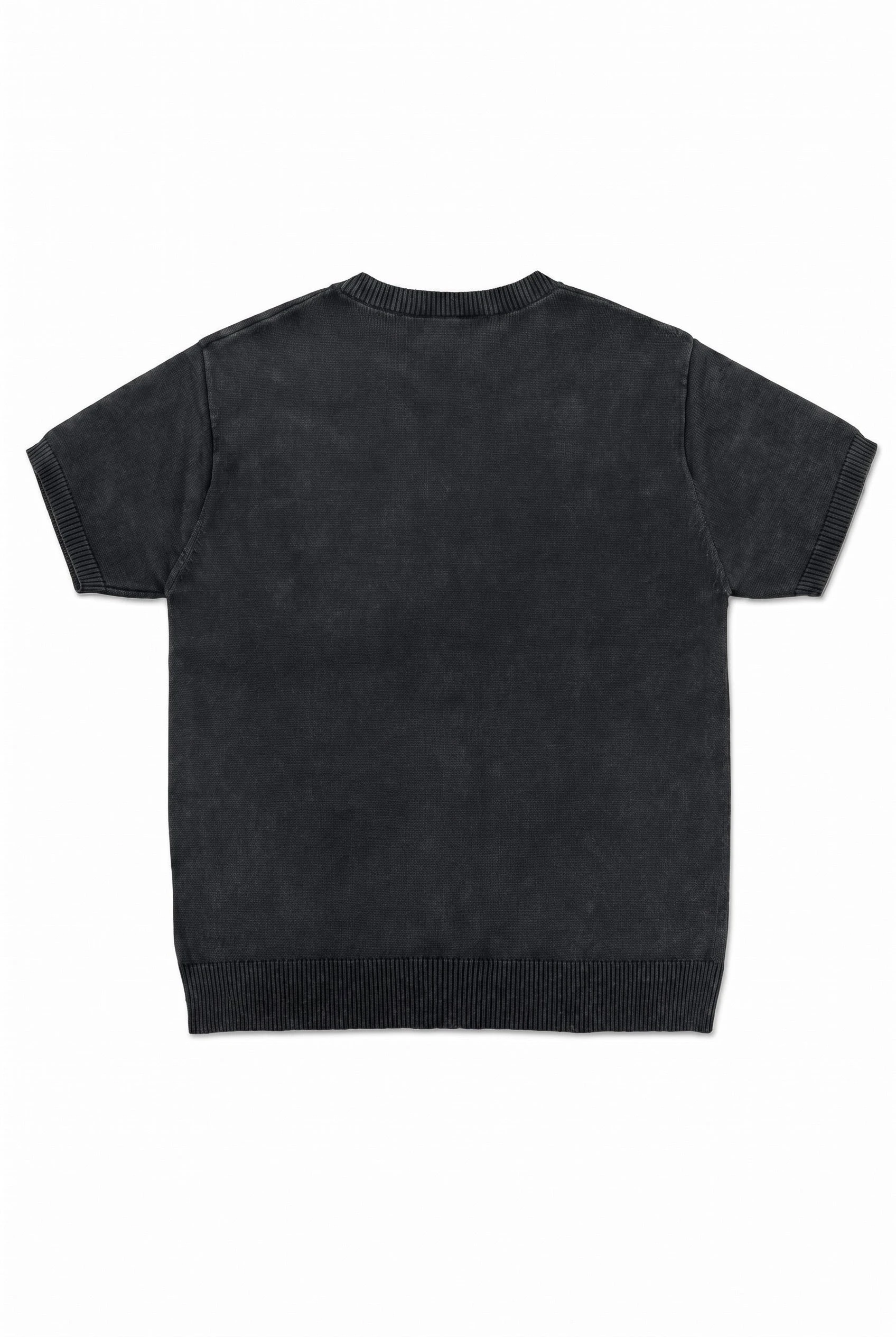 SHALOU Navy Napoleon Zip Knit